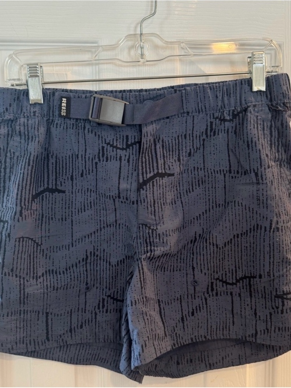 REI Women's Blue Patterned Athletic Shorts